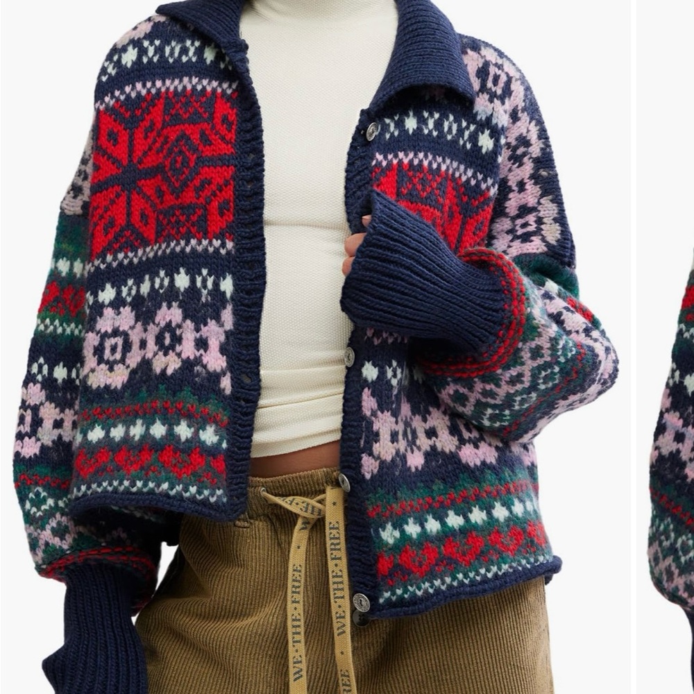 Free People, Snowdrift Cardigan, Large, NWT